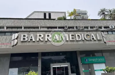 Sala comercial com 1 sala para alugar na barra da tijuca, rio de janeiro , 57 m2 por r$ 1.300