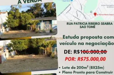 Terreno à venda na Rua Patrícia Ribeiro Seabra, 67, São Tomé, Viamão