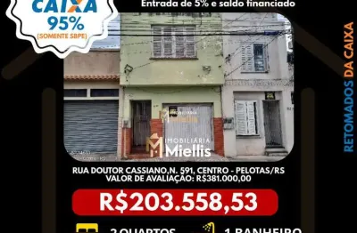 Imóvel retomado caixa no bairro centro em pelotas - oportunidade única!