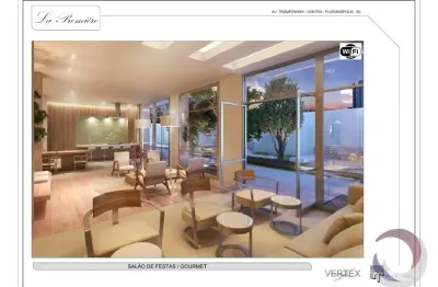 Magnífico apartamento de 3 dormitórios no centro de florianópolis- construção