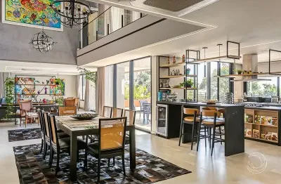 Maravilhosa casa residencial em condomínio de 4 suítes no bairro cacupé