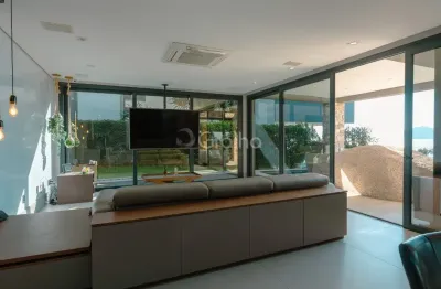 Maravilhosa casa de 435m² com 4 suítes em cacupé em florianópolis