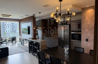 Apartamento alto padrão mobiliado 2 suites Jurere Internacional