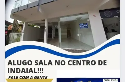 Sala comercial com 1 sala para alugar na Rua Lauro Müller, Centro, Indaial