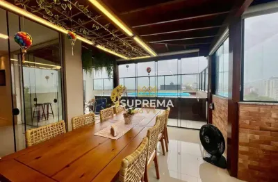 Cobertura com 3 dormitórios à venda, 197 m² por r$ 1.700.000,00 - anita garibaldi - joinville/sc