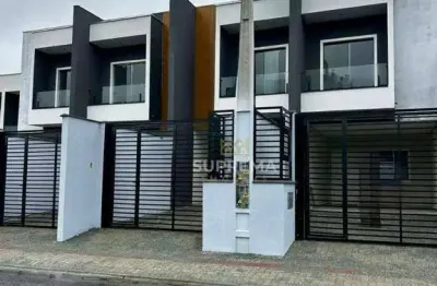Sobrado com 3 dormitórios à venda, 112 m² por r$ 550.000,00 - são marcos - joinville/sc