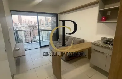 Apto blue barra - 36 m² - nascente  - mobiliado - andar alto