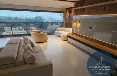 Lindo apartamento alto padrão mobiliado com 3 suítes - parque global
