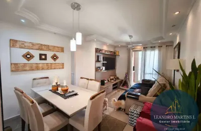 Apartamento moderno de 72 m² com 3 dormitórios em campo grande - sp
