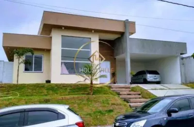 Casa 3 dormitórios (3 suítes), piscina, 2 vagas, ecopark borboun, caçapava.