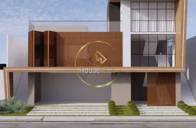Casa sobrado, 4 dormitórios ( 4 suítes), 4 vagas, ecopark bourbon.
