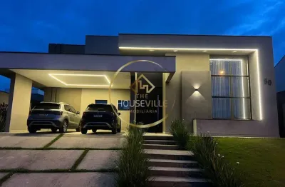 Casa térrea, 3 dormitórios ( 3 suítes), condomínio ecopark bourbon