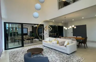 Casa, 460m², 4 suítes, condomínio residencial jaguary, urbanova.