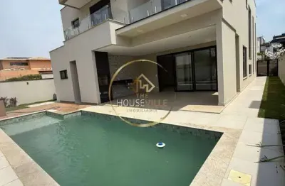 Casa sobrado, 5 dormitórios ( 4 suítes), alphaville ii, urbanova.