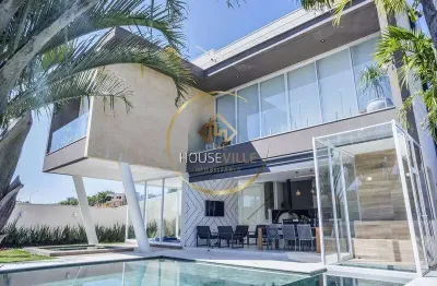 Casa alto padrão, 3 suítes, condomínio alphaville, urbanova.