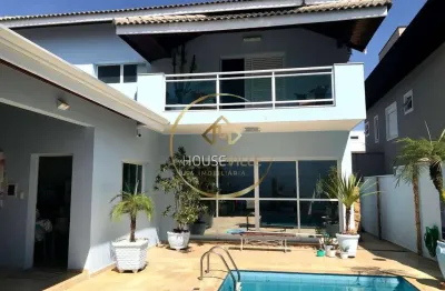 Sobrado, 4 dormitórios (3 suítes), condomínio villas de sant'anna.