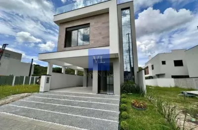 Casa em condomínio fechado com 3 quartos à venda na rua irma schreiner maran, 503, santa cândida, curitiba, 128 m2 por r$ 1.299.000
