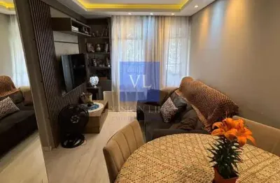 Apartamento à venda no bairro sítio cercado - curitiba-pr3 quartos, 2 salas, 1 banheiro, 1 vaga de garagem - 47,86 m²localização estratégica, mobiliado e pronto para morar!