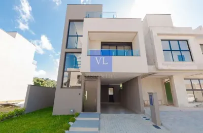 Sobrado à Venda - Residencial Vivendas do Parque, 3 quartos, 1 suite, terraço, duas vagas de garagem