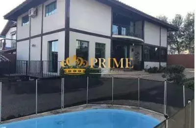 Casa em condomínio fechado com 5 quartos à venda na avenida copacabana, 477, loteamento caminhos de san conrado (sousas), campinas, 349 m2 por r$ 2.440.000
