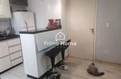 Apartamento com 2 quartos à venda na avenida são josé dos campos, 3175, loteamento parque são martinho, campinas, 45 m2 por r$ 250.000