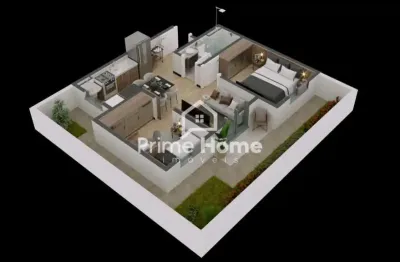 Apartamento com 2 quartos à venda na rua alzira marcondes, 161, residencial parque da fazenda, campinas, 40 m2 por r$ 250.000