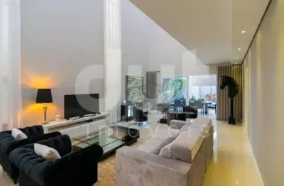Casa em condomínio fechado com 5 quartos à venda na rua sérgio bortolotto, 220, loteamento parque dos alecrins, campinas, 353 m2 por r$ 2.950.000