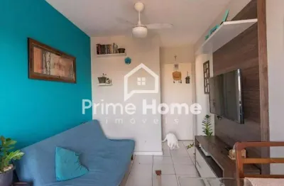 Apartamento com 2 quartos à venda na rua nazareno mingoni, 110, jardim do lago, campinas, 46 m2 por r$ 260.000