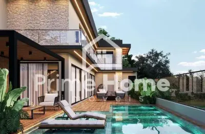 Casa em condomínio fechado com 4 quartos à venda na rua sebastião cardoso, 168, parque brasil 500, paulínia, 366 m2 por r$ 3.390.000