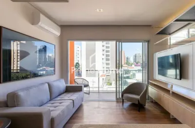 Apartamento com 1 quarto para alugar na rua alecrins, 370, cambuí, campinas, 38 m2 por r$ 3.800