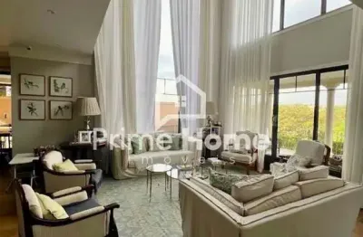 Casa em condomínio fechado com 4 quartos à venda na rua sérgio bortolotto, 220, loteamento parque dos alecrins, campinas, 370 m2 por r$ 4.000.000