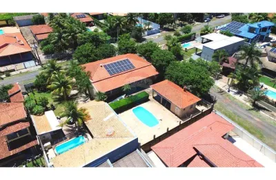 Casa em condomínio fechado com 3 quartos à venda na estrada vicinal jocelin gottardi, 10, chácaras patrimônio santana, araçatuba, 350 m2 por r$ 600.000
