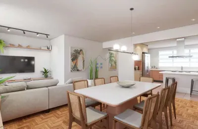 Apartamento reformado 143m² na bela vista 2 dorm 1 suíte 1 vaga