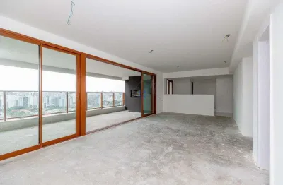 Apartamento no brooklin novo 145m² 3 suítes 2 vagas