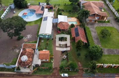 Chácara com 3 dormitórios à venda, 4000 m² por r$ 1.590.000,00 - loteamento belvedere - apucarana/pr
