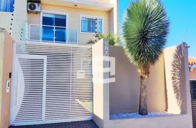 Casa com 2 dormitórios à venda, 69 m² por r$ 299.000,00 - residencial interlagos - apucarana/pr