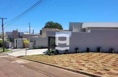 Casa com 3 dormitórios à venda, 97 m² por r$ 590.000,00 - lot res florais do lago - apucarana/pr