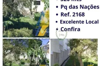 Terreno à venda no Parque das Nações, Santo André 