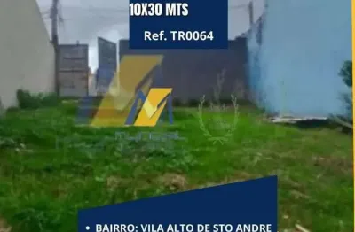 Terreno à venda na Vila Alto de Santo André, Santo André 