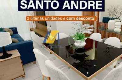 Apartamento com 2 quartos à venda na Vila Humaitá, Santo André 