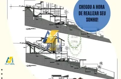 Vendo terreno com projeto aprovado para construção, em atibaia