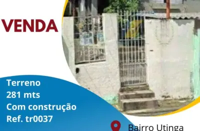 Terreno à venda no Utinga, Santo André 