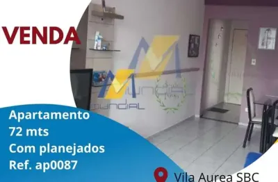 Apartamento com 2 quartos à venda na Vila Áurea, São Bernardo do Campo 