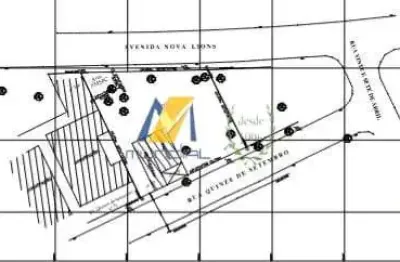 Terreno comercial à venda na Avenida Nova Lions, Rudge Ramos, São Bernardo do Campo