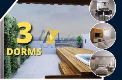 Apartamento com 3 quartos à venda no Paraíso, Santo André 