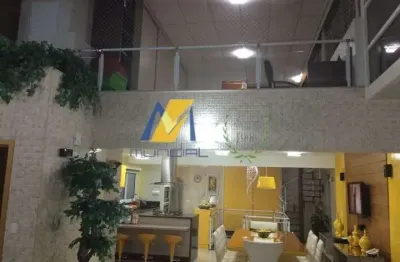 Luxuosa cobertura tríplex a venda com 3 suítes, 4 vagas em são caetano