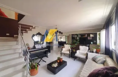 Luxuosa cobertura tríplex a venda com 3 suítes, 4 vagas em são caetano