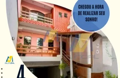 Casa com 4 quartos para alugar na Vila Pires, Santo André 