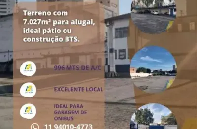 Terreno comercial para alugar no Parque das Nações, Santo André 