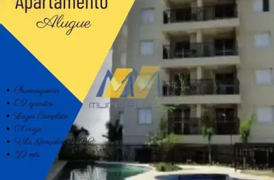 Apartamento com 2 quartos para alugar na Vila Gonçalves, São Bernardo do Campo 
